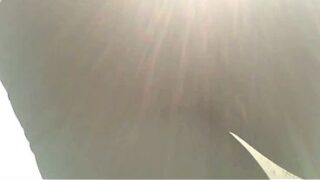 Mulata gostosa exibindo suas calcinhas